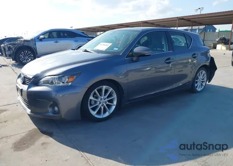 2012 Lexus Ct 200H Premium from USA, damaged, VIN JTHKD5BH8C2122769